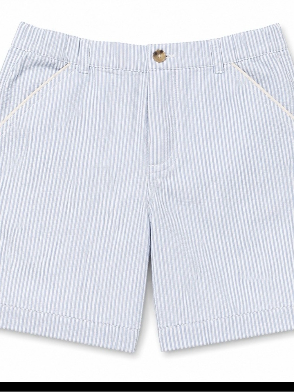 Light Blue and White Seersucker Shorts Boys size 10 Tommy Bahama